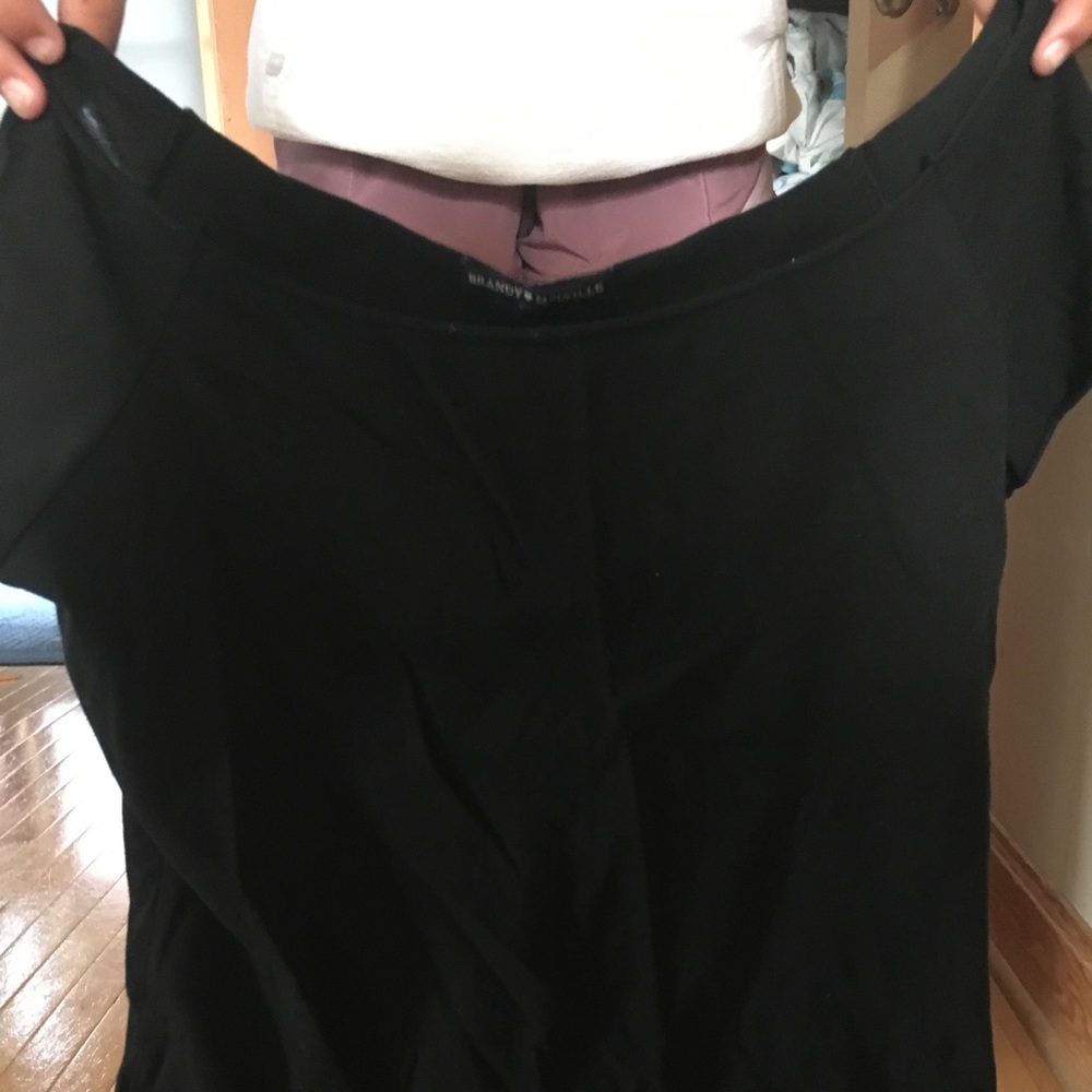 Brandy Melville black Rin Top